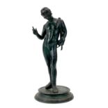 A Grand tour style bronze figure of Jason.