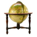 The Franklin Terrestrial 12" table globe 19th century.