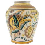 A Carter, Stabler & Adams Poole pottery ZB pattern vase.