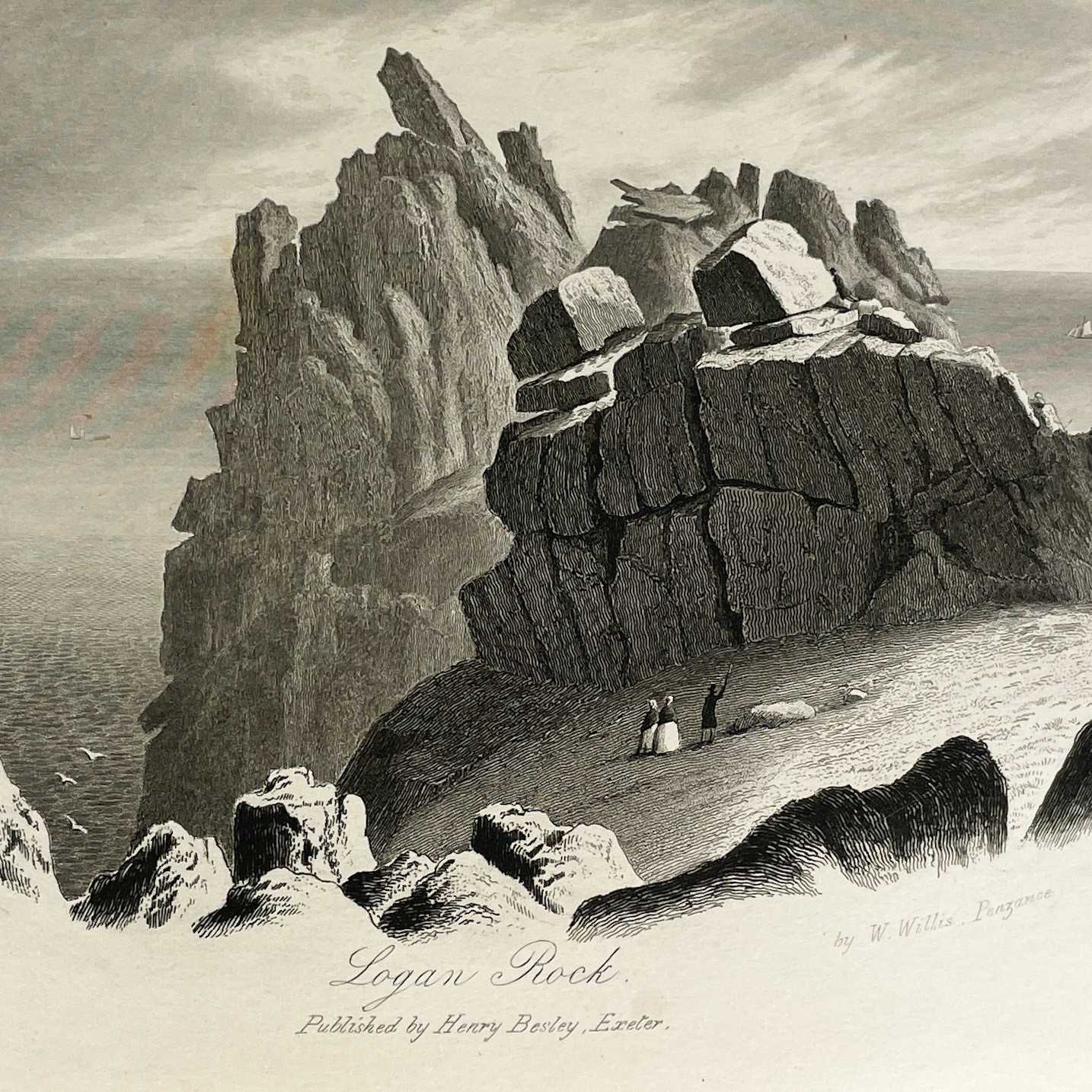 H. Besley's Views in Cornwall - Image 2 of 9