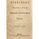 Charles Coulson. 'Directory of Penzance and its Immediate Neighbourhood for 1864'.