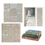 Fowey interest. Scrap albums with newspaper cuttings, 1870-1920.