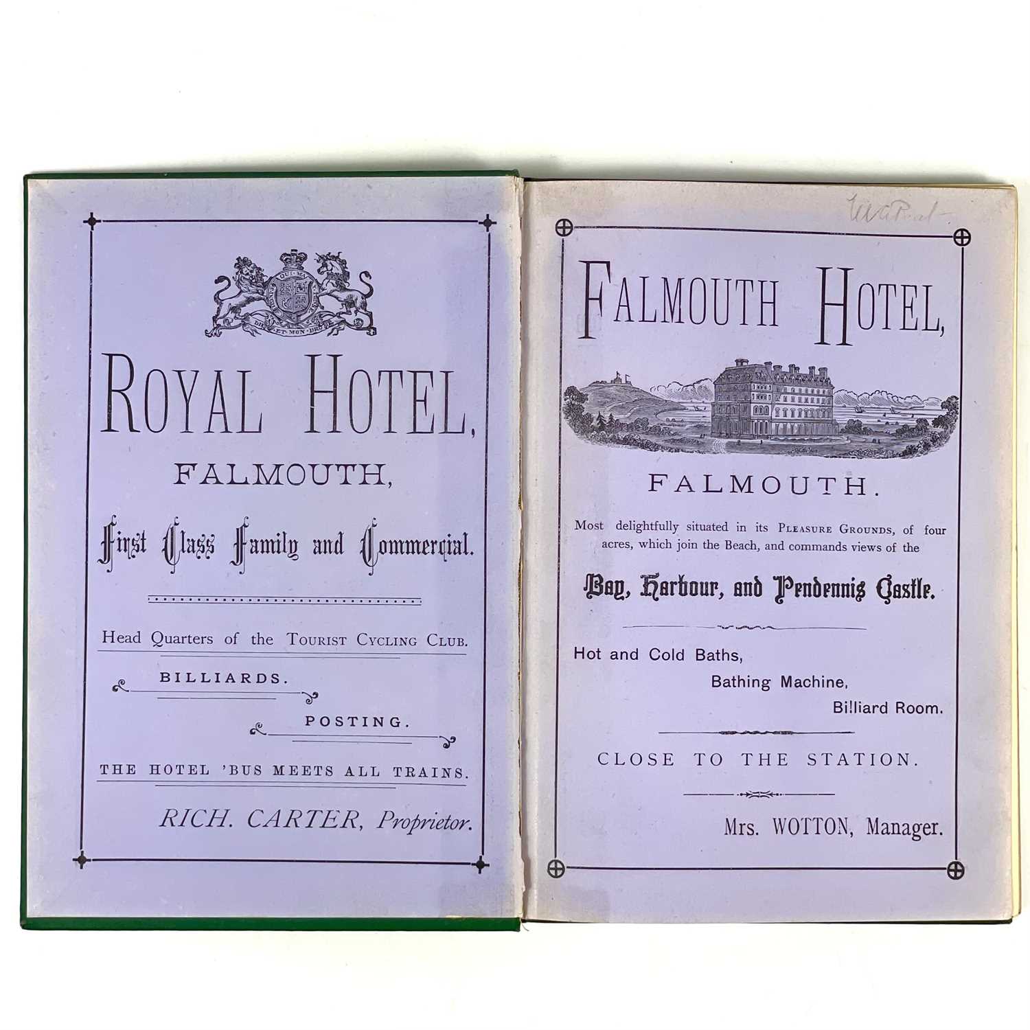 An illustrated guide to Falmouth, 1891. - Image 7 of 8