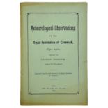 George Penrose. 'Meteorological Observations at the Royal Institution of Cornwall, 1850-1900'.