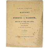 J. M. Rendel. Report on the Practicability of Forming a Harbour at the Mouth of the Loe Pool, in Mou