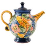 Paul JACKSON (1954) Footed Carp Teapot