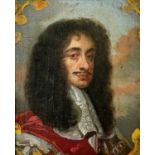 After Peter LELY (1618-1680) Portrait of King Charles II