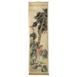 A Chinese painted scroll, early 20th century.