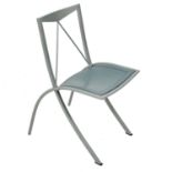 A Cattelan Italia folding chair designed by Giorgia Cattelan.