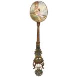 An Austrian enamelled gilt metal spoon.