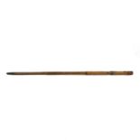A Bamboo sword stick.