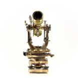 A Cooke, Troughton & Simms bronze and brass transit theodolite.