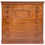 A good Victorian mahogany chest of drawers.