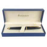 A Waterman fountain pen in original fitted case.