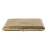 A 1920's 9ct hallmarked gold cigarette case by Payton, Pepper & Sons Ltd.