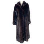 A Saga mink fur coat.