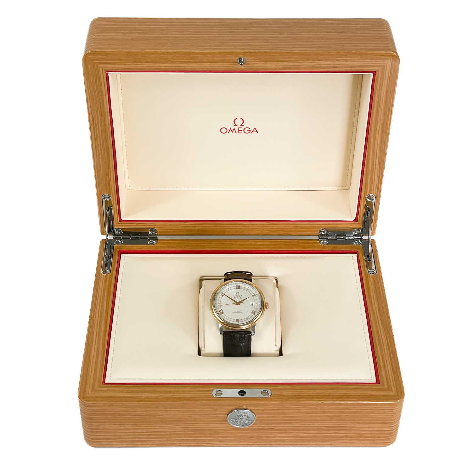 Omega - An Omega De Ville Prestige Co-Axial bi-colour gentleman's automatic wristwatch. - Image 3 of 5