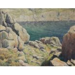 Denys LAW (1907-1981) Rocky Cove, Lamorna Cornwall