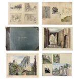 Percy SUMNER (XIX-XX) A sketchbook of watercolours