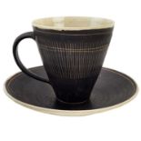 Lucie RIE (1902-1995) Cup and saucer (Circa 1950's)