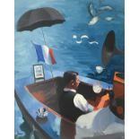 Alan KINGSBURY (1960) The Anglais on the Cote D'Azur
