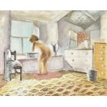 George LAMBOURN (1900-1977) The Bathroom