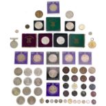 Great Britain & Foreign Coins, medals & Panama Canal Medallion etc