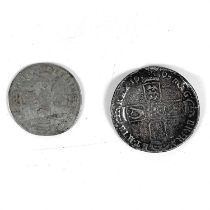 HMS Association sunk 1707. 1695 shilling, 1696 sixpence silver coins