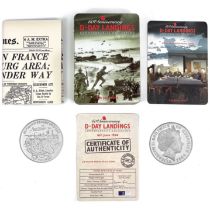 60th Anniversary of D-Day Landings 5 oz silver proof Guernsey £10 coin