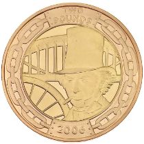 2006 GB Gold £2 proof "200th Anniv. of Brunel" coin