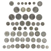 GB Pre 1947 silver better grade coinage rare 1925 coins, etc