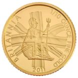 Royal Mint 1/10 ounce 2011 Gold Britannia Proof Coin