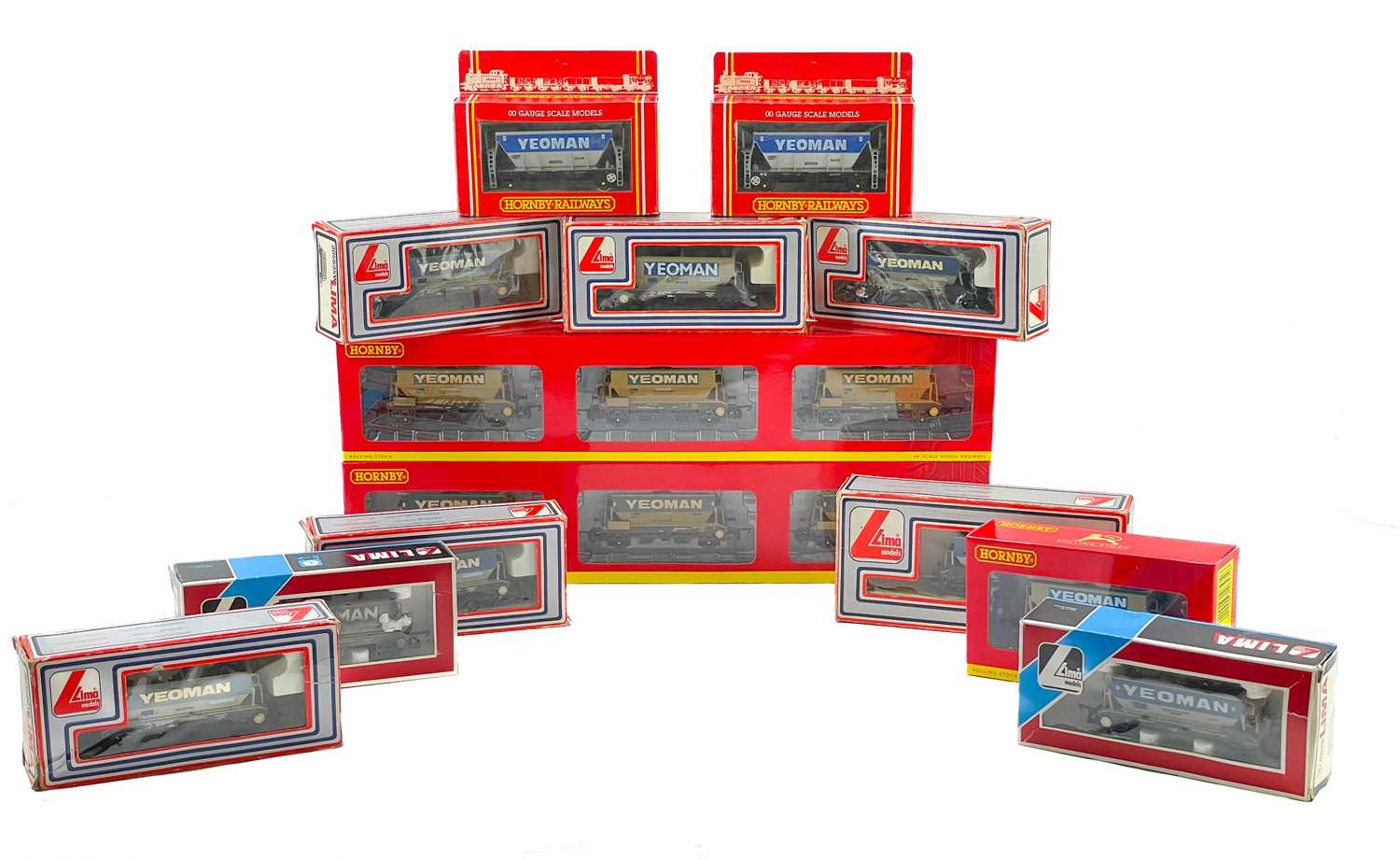 Hornby / Lima "00" Yeoman PGA Hopper Wagons (x17 wagons)