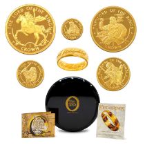 Rare Isle of Man Gold Pobjoy Mint Lord of the Rings 2003