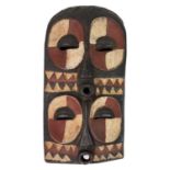 A wooden Samburu Maasai mask