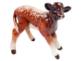 A Beswick pottery Shorthorn calf.