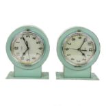 Two Citizen double sided ships wall mounted clocks.