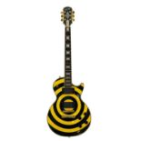 2005 Epiphone 'Zakk Wylde' Bullseye Les Paul Custom Electric guitar.