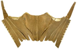 An 18th whale bone corset