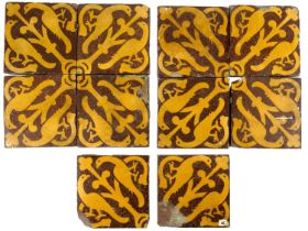 William Godwin, Encaustic tiles from the restoration of the Houses of Parliament