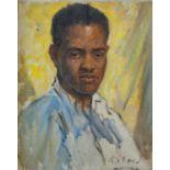 Reginald Grenville EVES (1876-1941) Portrait of young black man