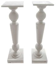 A pair of pedestals