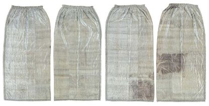 Silver curtains from Wilsford Manor, the home of Stephen Tennant