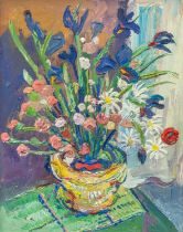 Fred YATES (1922-2008) Flowers in a Bowl
