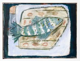 Daphne MCCLURE (1930-2023) Fish on a Dish, 2008