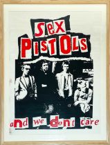 Jamie REID (1947-2023) Sex Pistols Poster (1976)