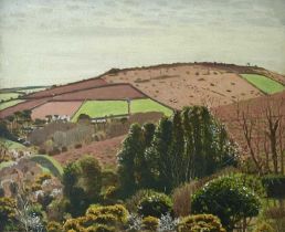 Robert Morson HUGHES (1873-1953) The Approach of Spring in Cornwall