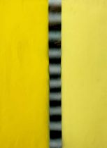 Barrie COOK (1929-2020) Untitled (Yellow and Stripe)