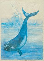 Elisabeth FRINK (1930-1993) The Southern Right Whale, 1977