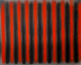 Barrie COOK (1929-2020) Continuum - Red and Black (circa 1978)